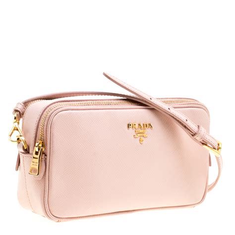 prada saffiano lux crossbody bag blush|prada saffiano leather odette bag.